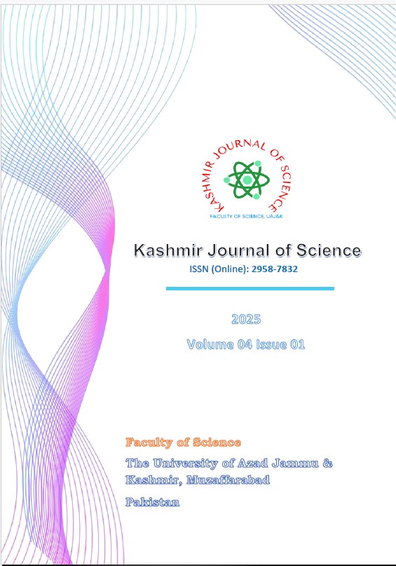 					View Vol. 4 No. 01 (2025): Kashmir Journal of Science
				